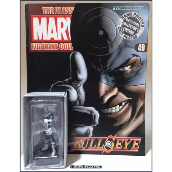 Eaglemoss 1:16 Classic Marvel Figurine w/Book: Bullseye #49 - Picture 1 of 1